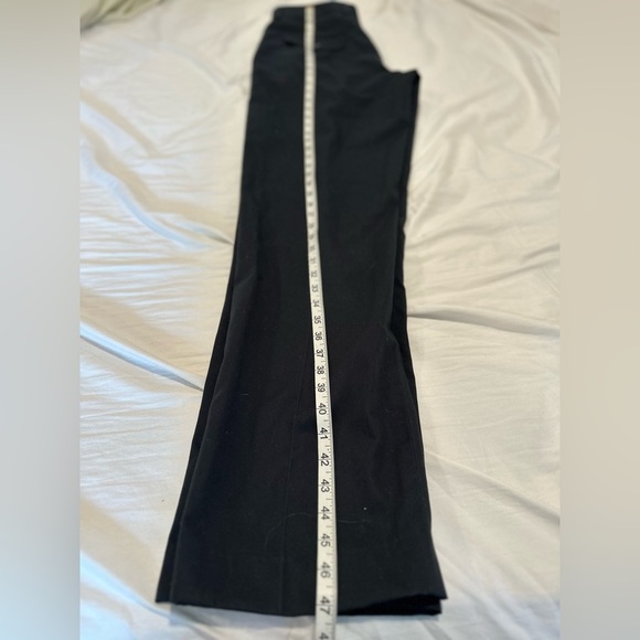 NWT  LL Bean Mens Sz:34 Classic Fit Black Flat Front Button Dress Pant. - Picture 4 of 15